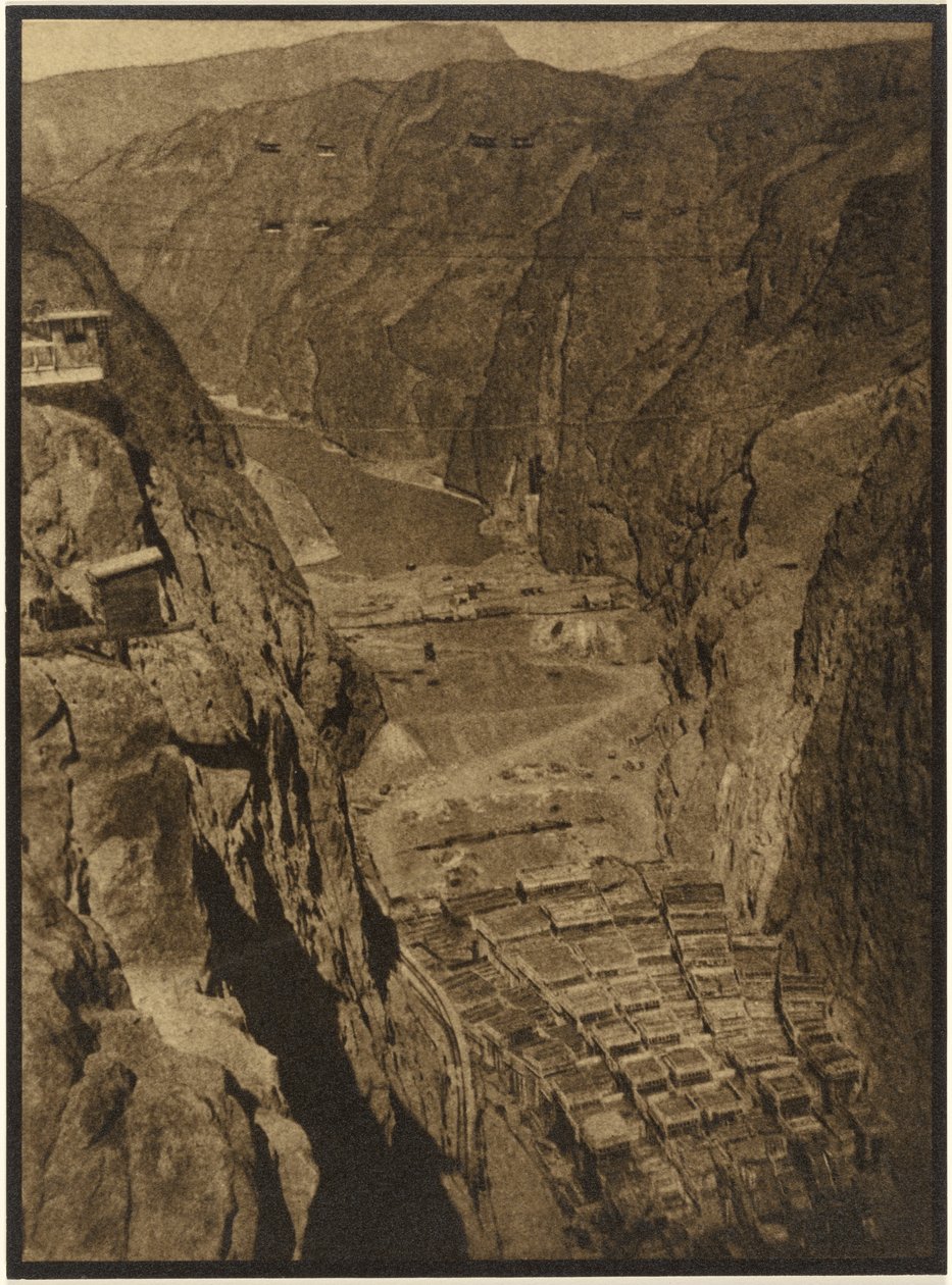 Boulder-demningen av Louis Fleckenstein