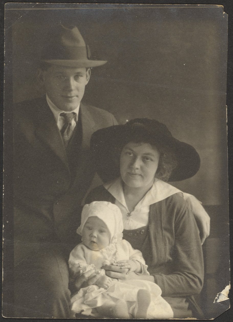 Familieportrett av Louis Fleckenstein