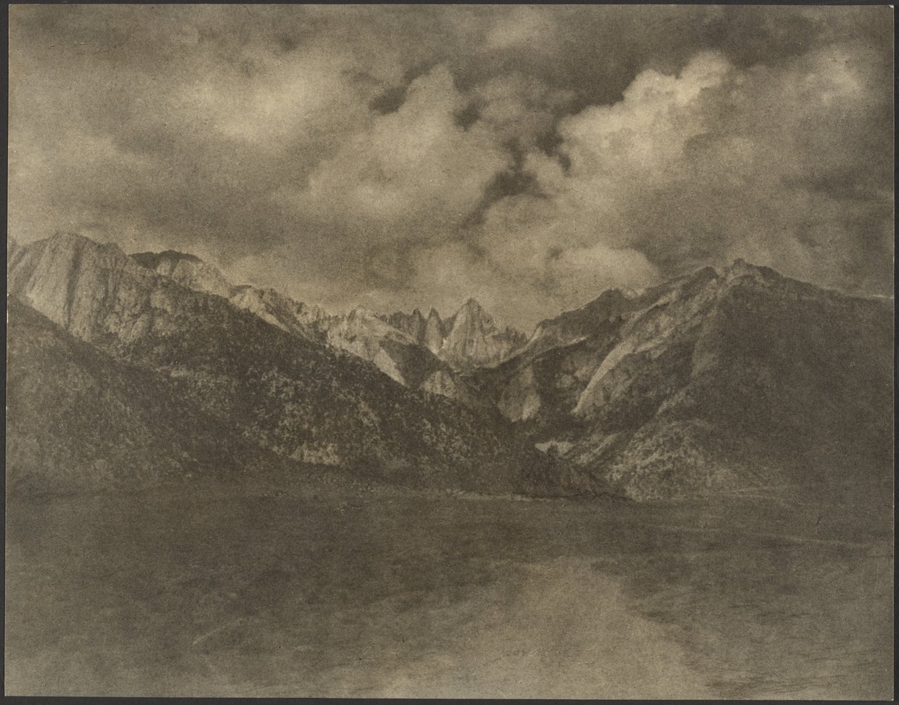 [Fjellandskap] av Louis Fleckenstein