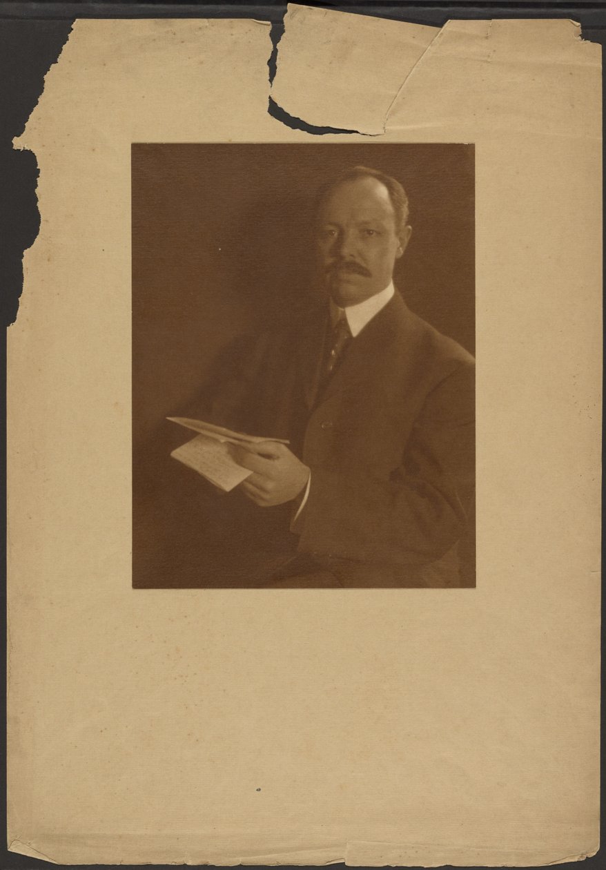 Portrett av pastor P. Power av Louis Fleckenstein