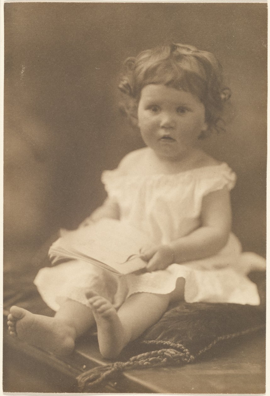 [Portrett av en baby] av Louis Fleckenstein