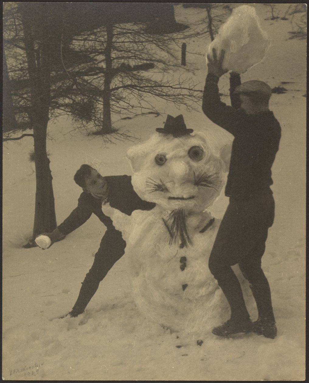 Snømannen av Louis Fleckenstein