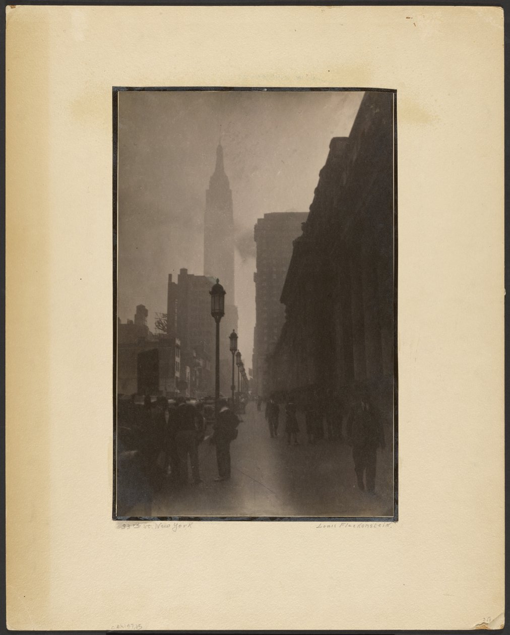 Tretti-tredje gate, New York av Louis Fleckenstein