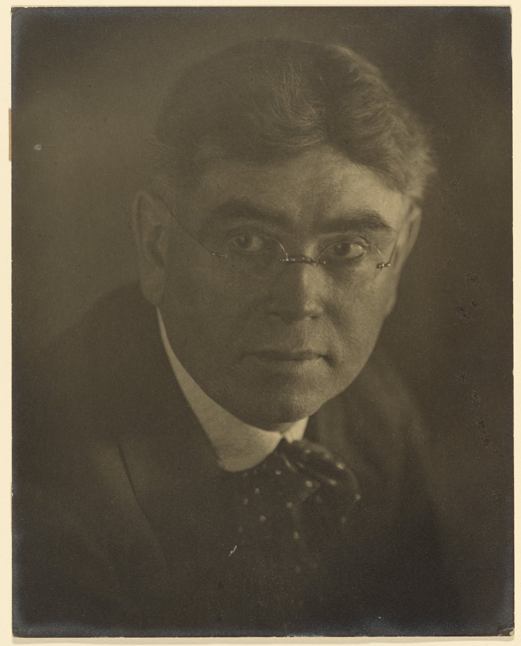 Deres hengivne [Selvportrett] av Louis Fleckenstein