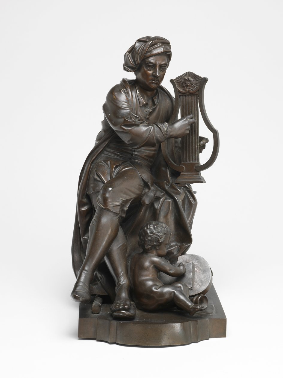 George Frideric Handel som Apollo av Louis Francois (after) Roubiliac