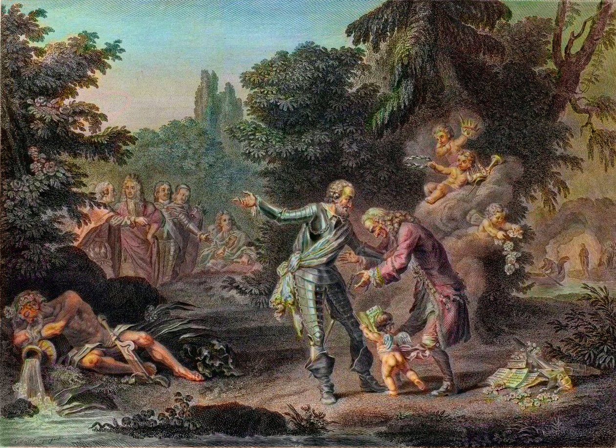 Voltaire (Francois Marie Arouet av Louis François Sebastien Fauvel