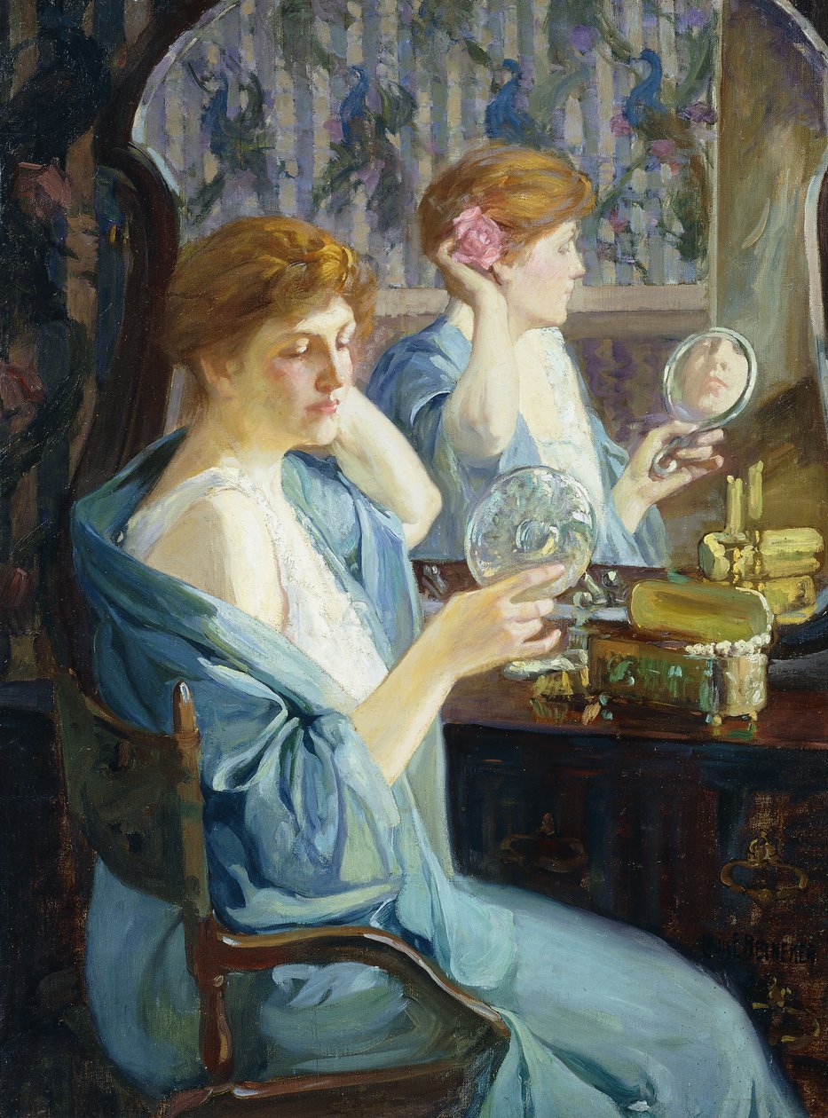 Maude i grønt av Louis Frederick Berneker