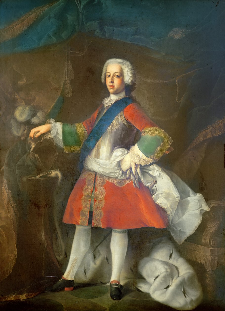 Prins Charles Edward Louis Philip Casimir Stuart av Louis Gabriel Blanchet