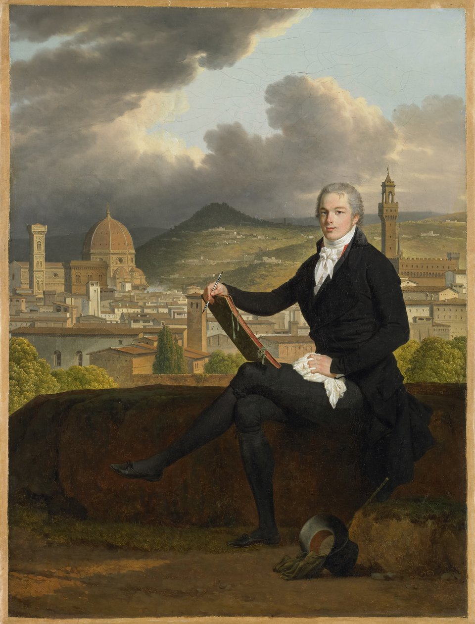 Portrett av Dr. Thomas Penrose, 1798 av Louis Gauffier
