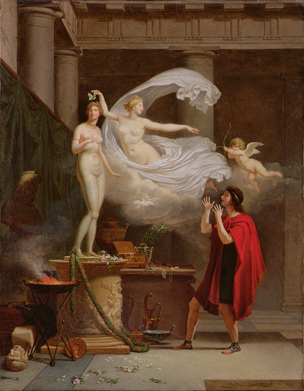 Pygmalion og Galatea av Louis Gauffier