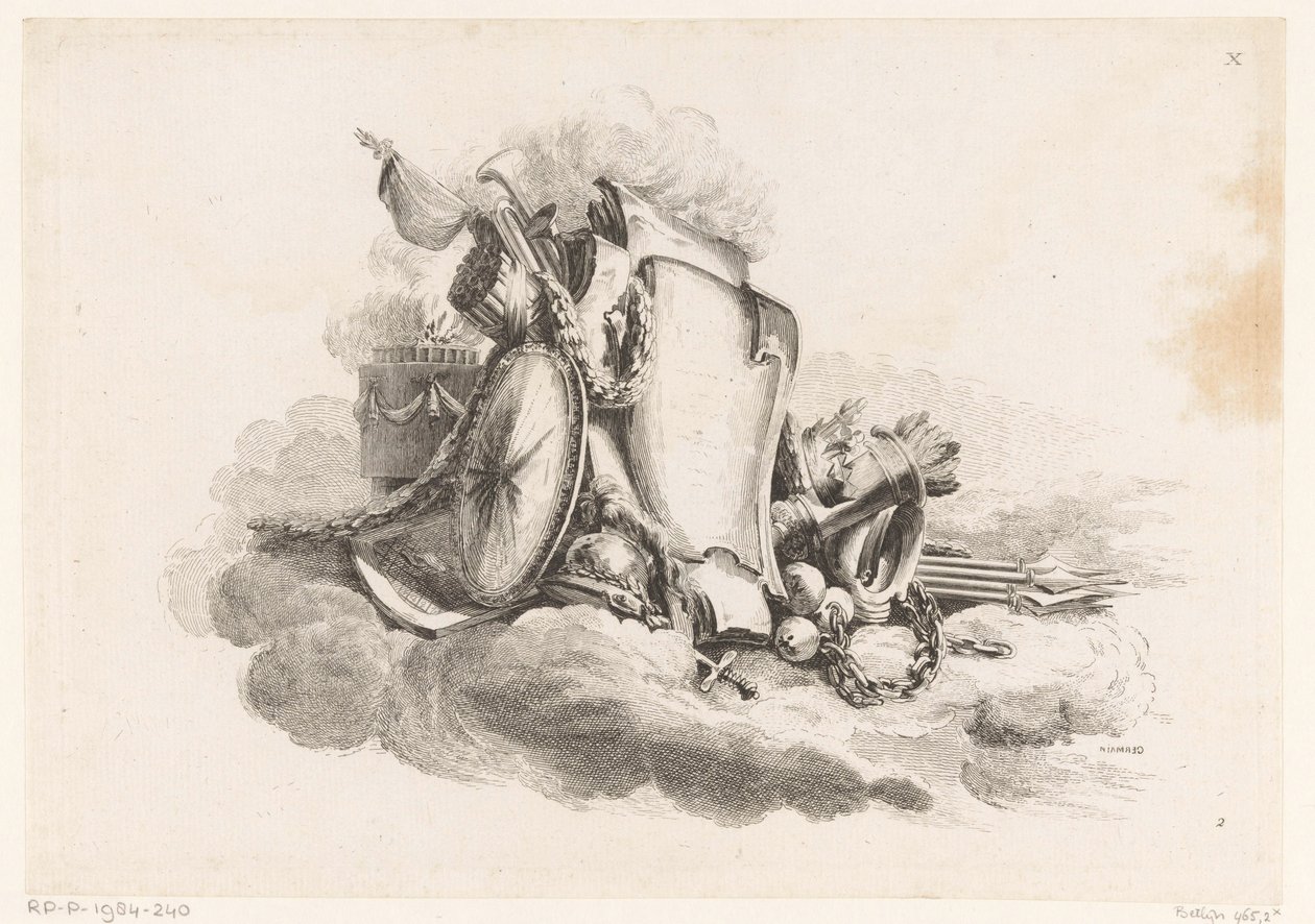 Patron med våpen X Suitte De Cartels Et Trophées (serietittel) IIe Volume De l
