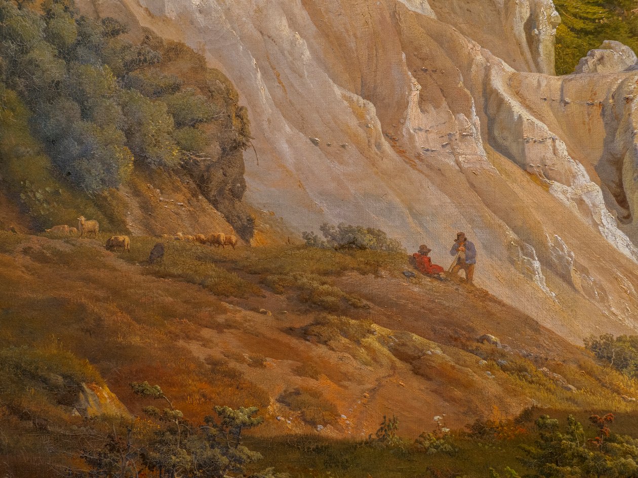 Møns Klint-klippene av Louis Gurlitt