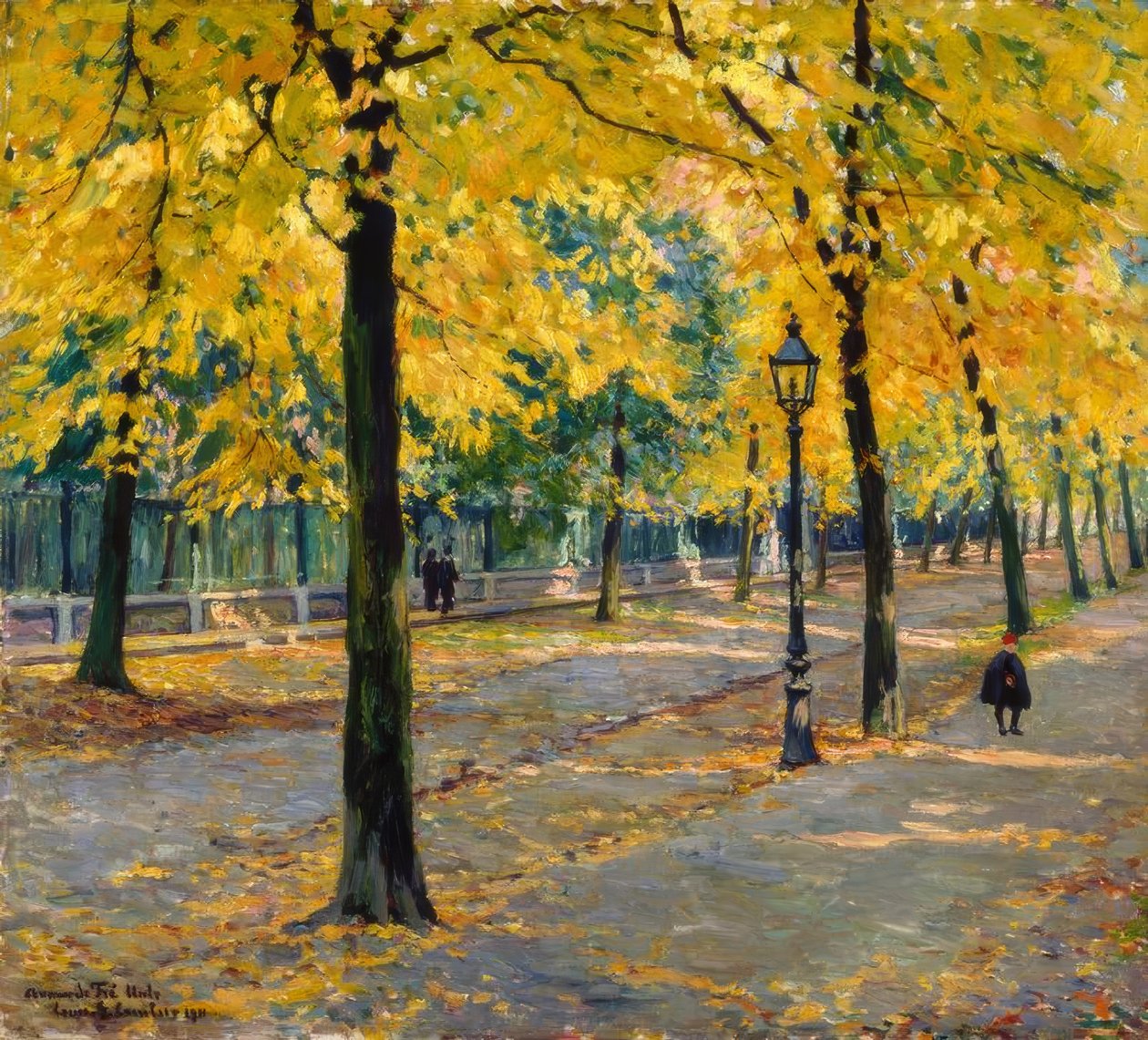 Veldig Urde Avenue av Louis Gustave Cambier