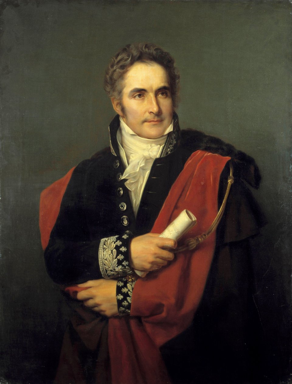 Portrett av Casimir Perier, minister, president for rådet i 1831 Maleri av Louis Hersent (1777-1860) 1800-tallet. Dim. 1,65 x 0,90 m. Versailles, slottsmuseum av Louis Hersent
