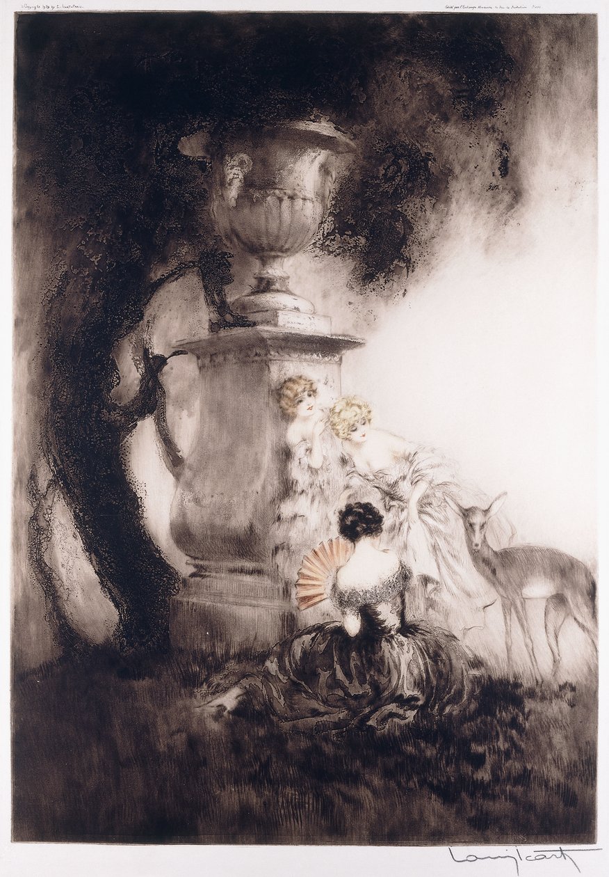 Fire kjære av Louis Icart