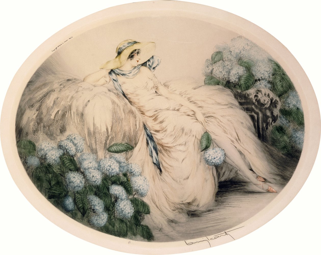 Hortensia av Louis Icart
