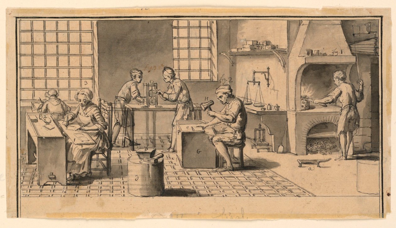 Et gullslagerverksted for Diderot