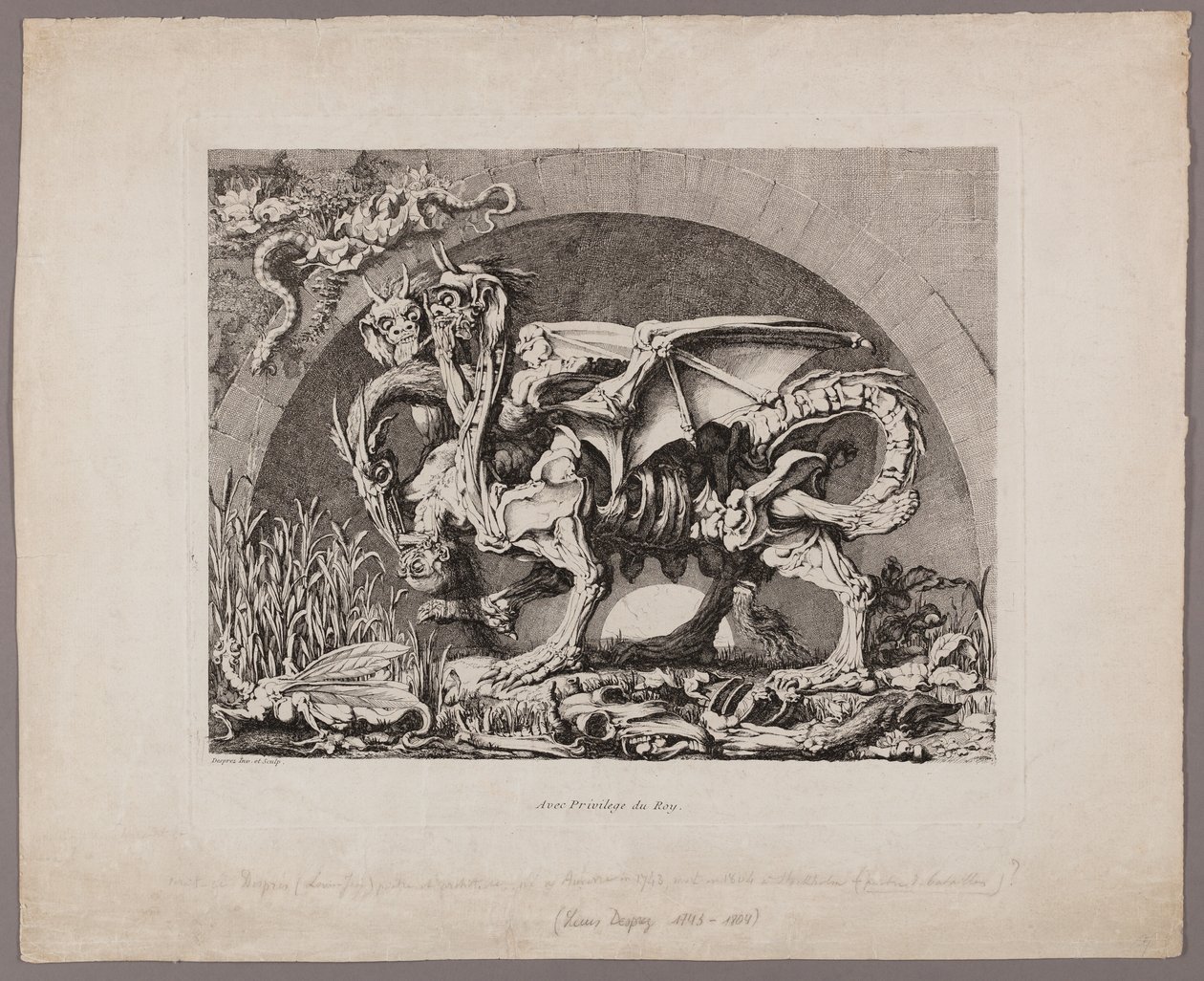 Chimeraen av Louis Jean Desprez