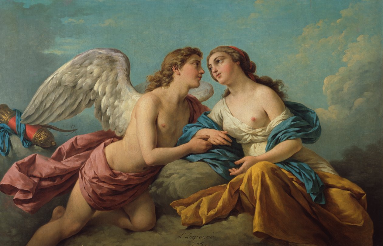  av Louis Jean Francois I Lagrenee