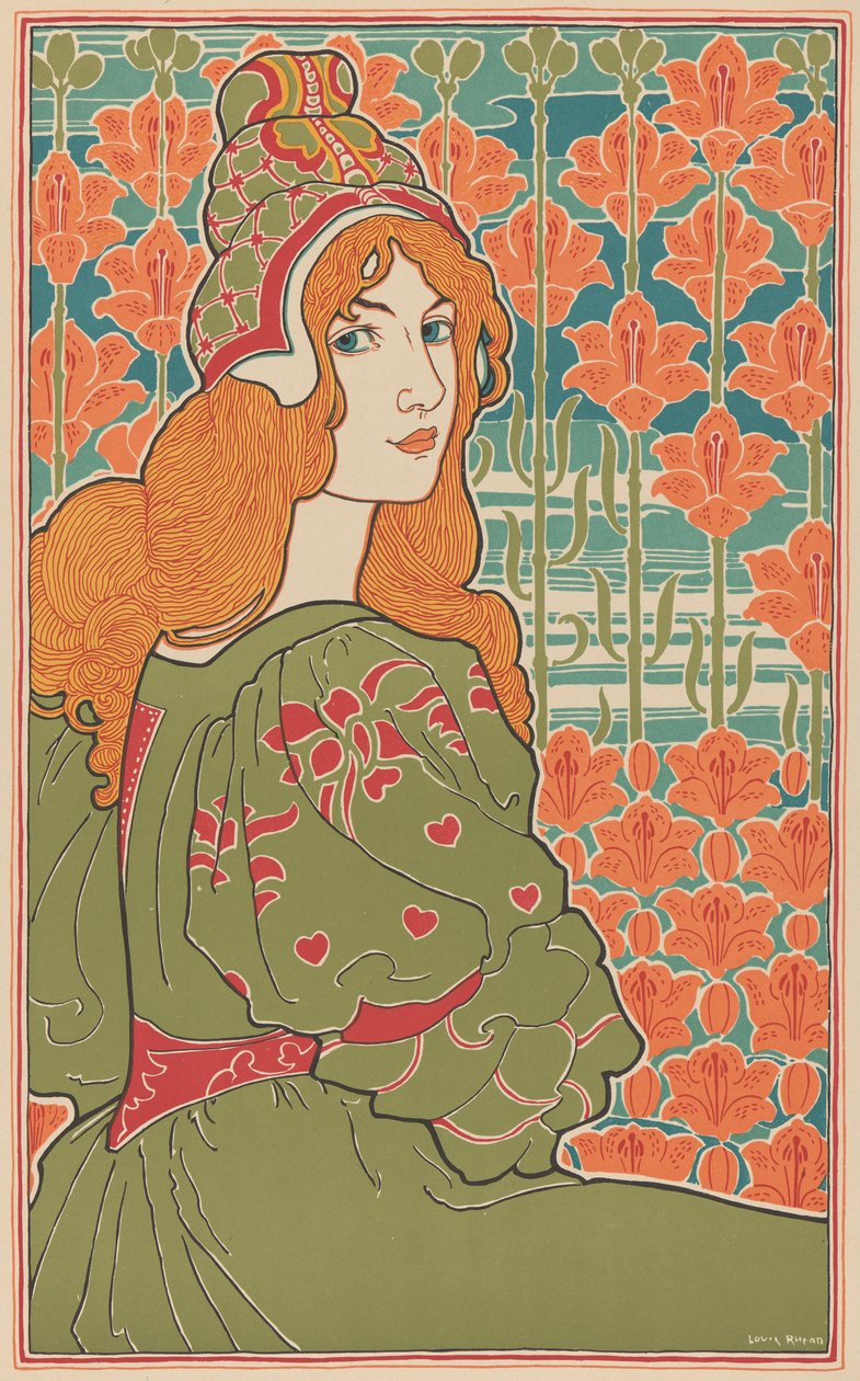 Jane, 1897. av Louis John Rhead