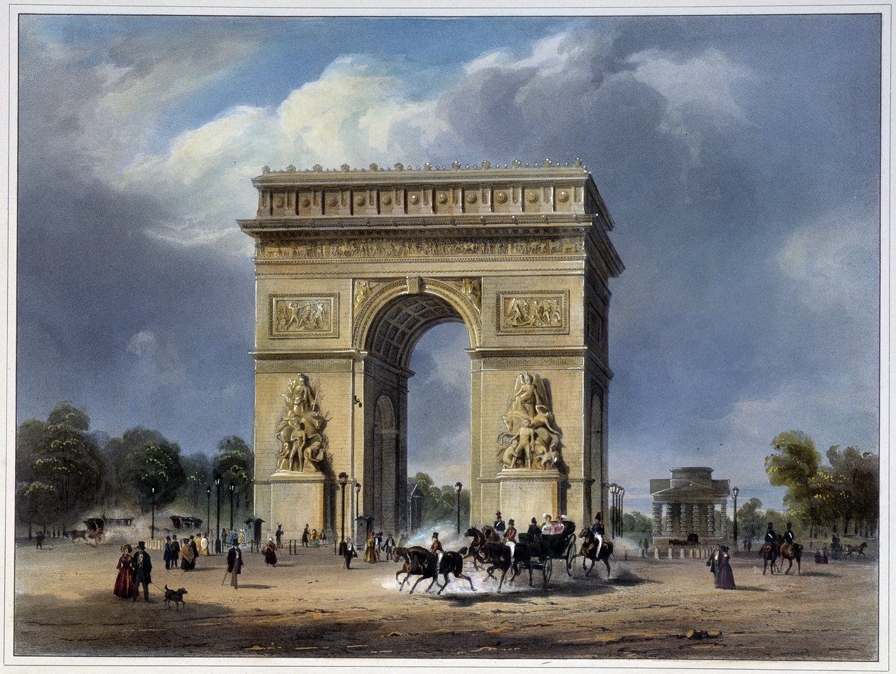 Triumfbuen - av Arnout av Louis Jules Arnout