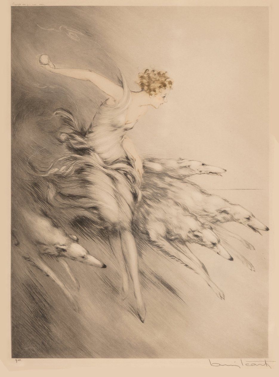 Elgen, 1928. av Louis Justin Laurent Icart