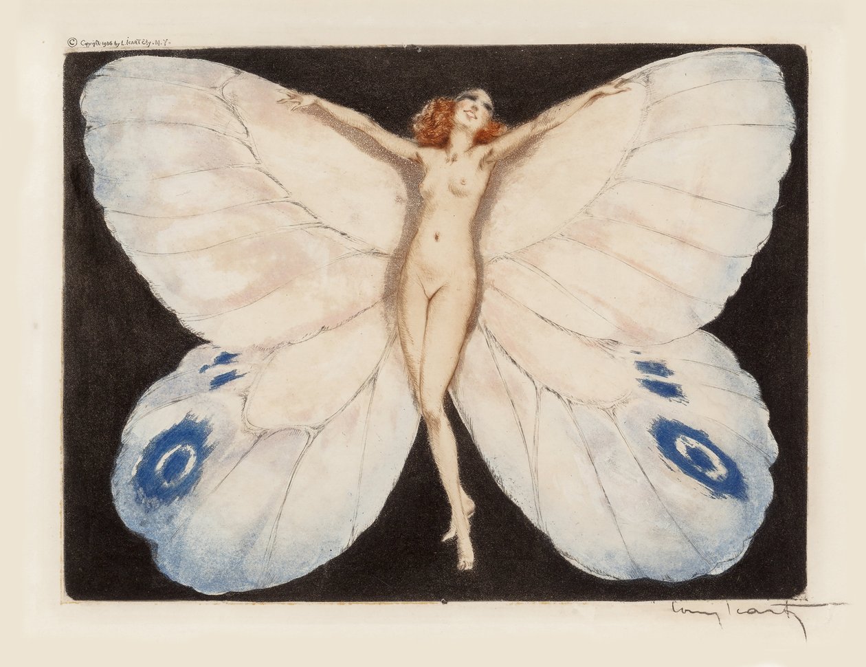Åpne vinger, 1936. av Louis Justin Laurent Icart