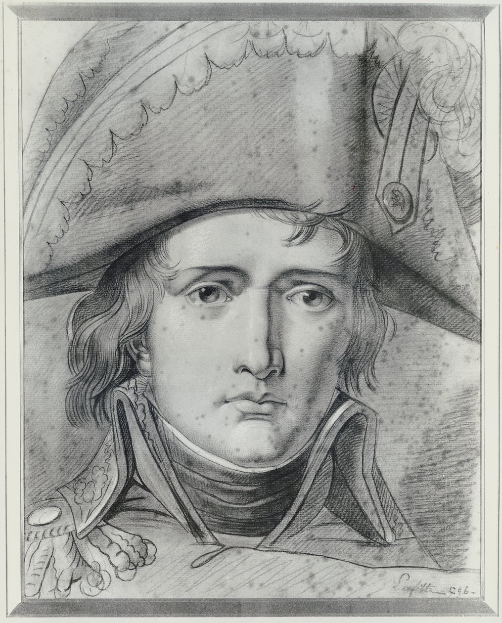 Portrett av general Bonaparte, 1796 av Louis Lafitte