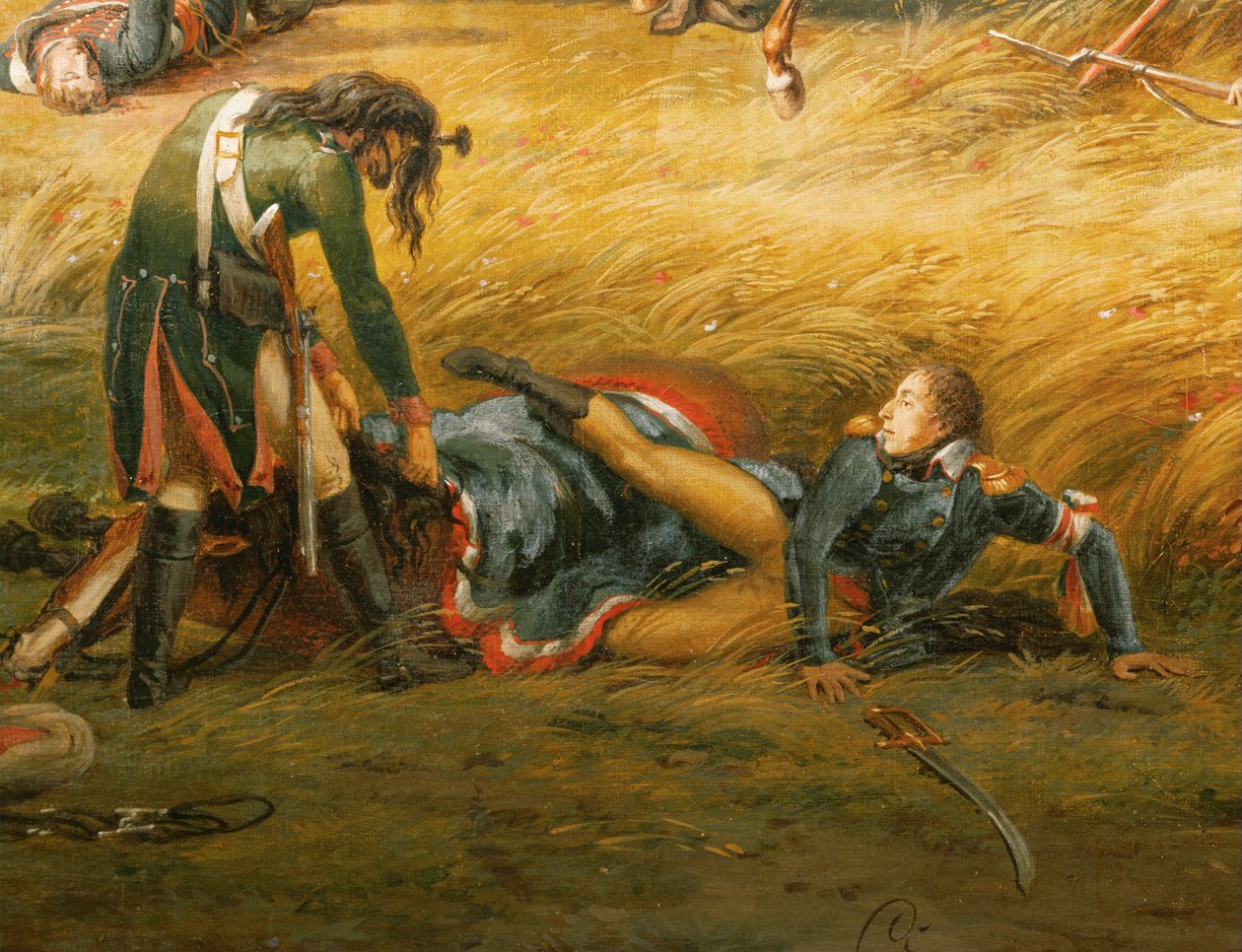 Slaget ved Marengo (olje på lerret) av Louis Lejeune