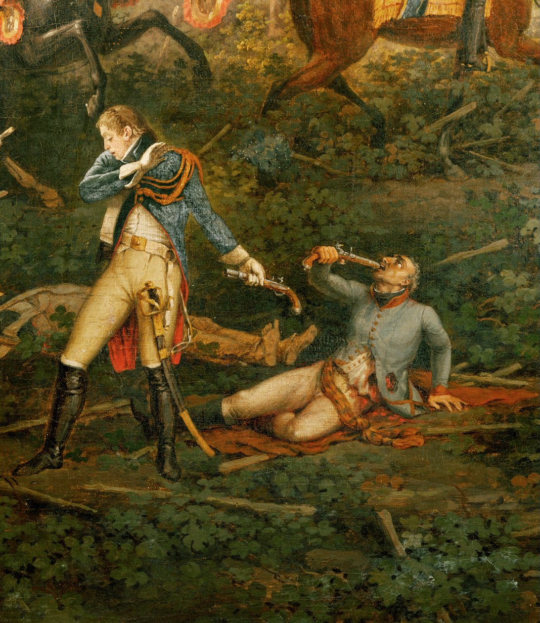 Slaget ved Marengo (olje på lerret) av Louis Lejeune