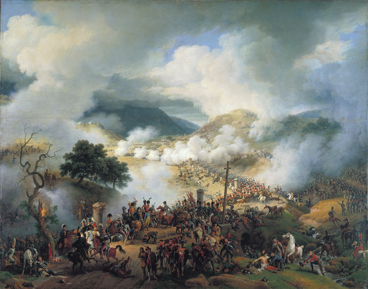 Slaget ved Somosierra, 30. november 1808 av Louis Lejeune