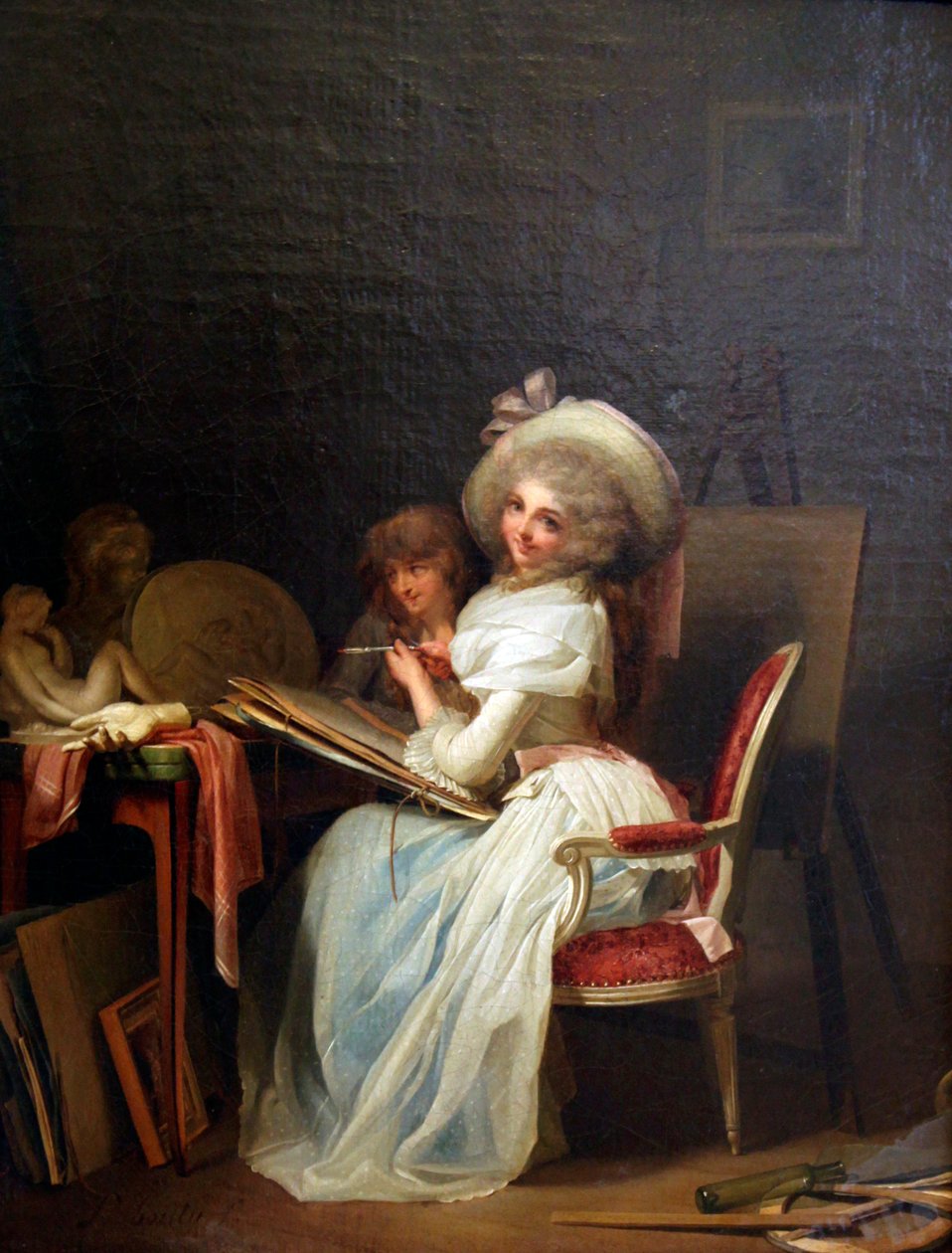 'En maler', c1785 av Louis Leopold Boilly