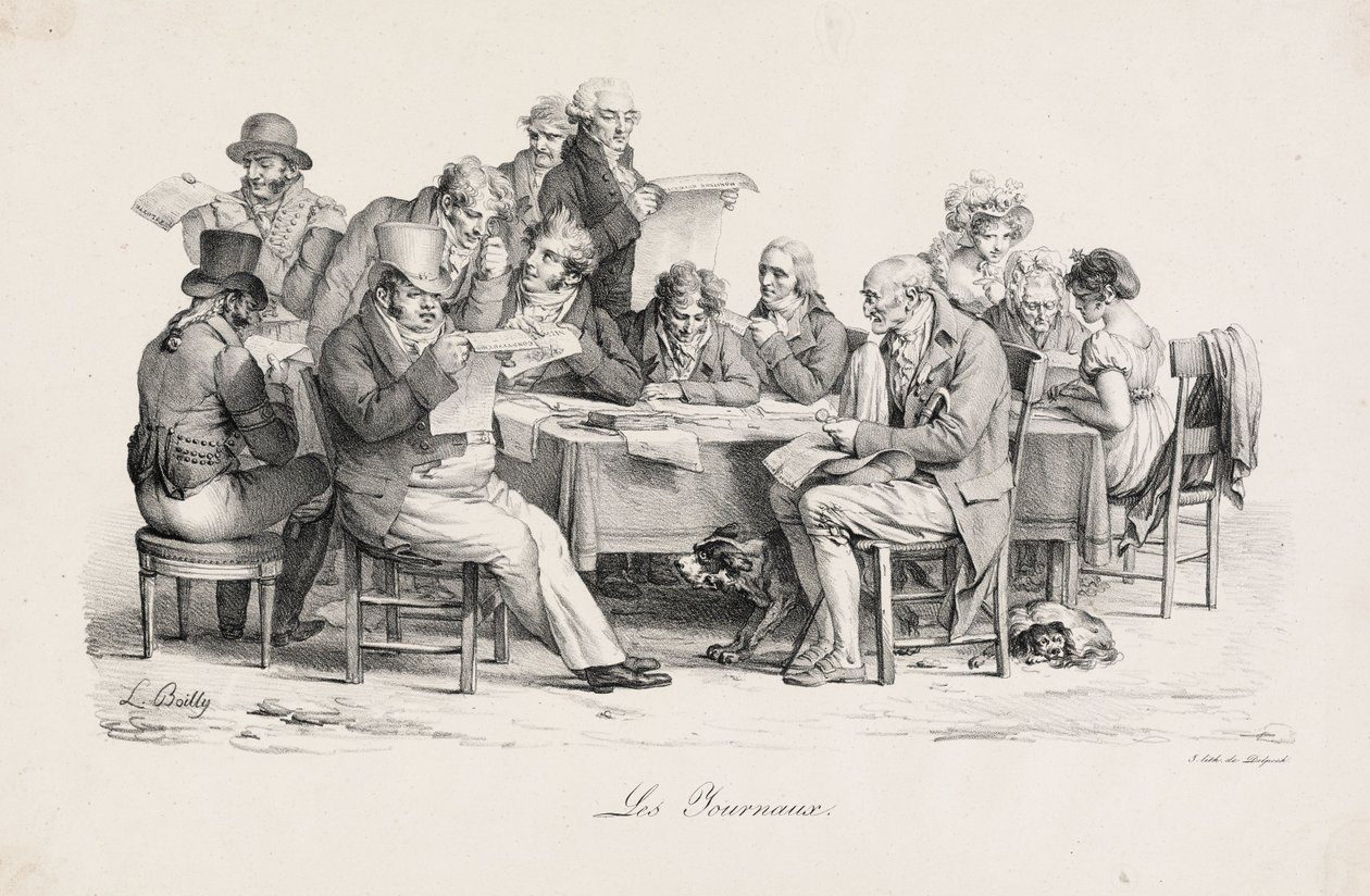 Avisene av Louis Leopold Boilly
