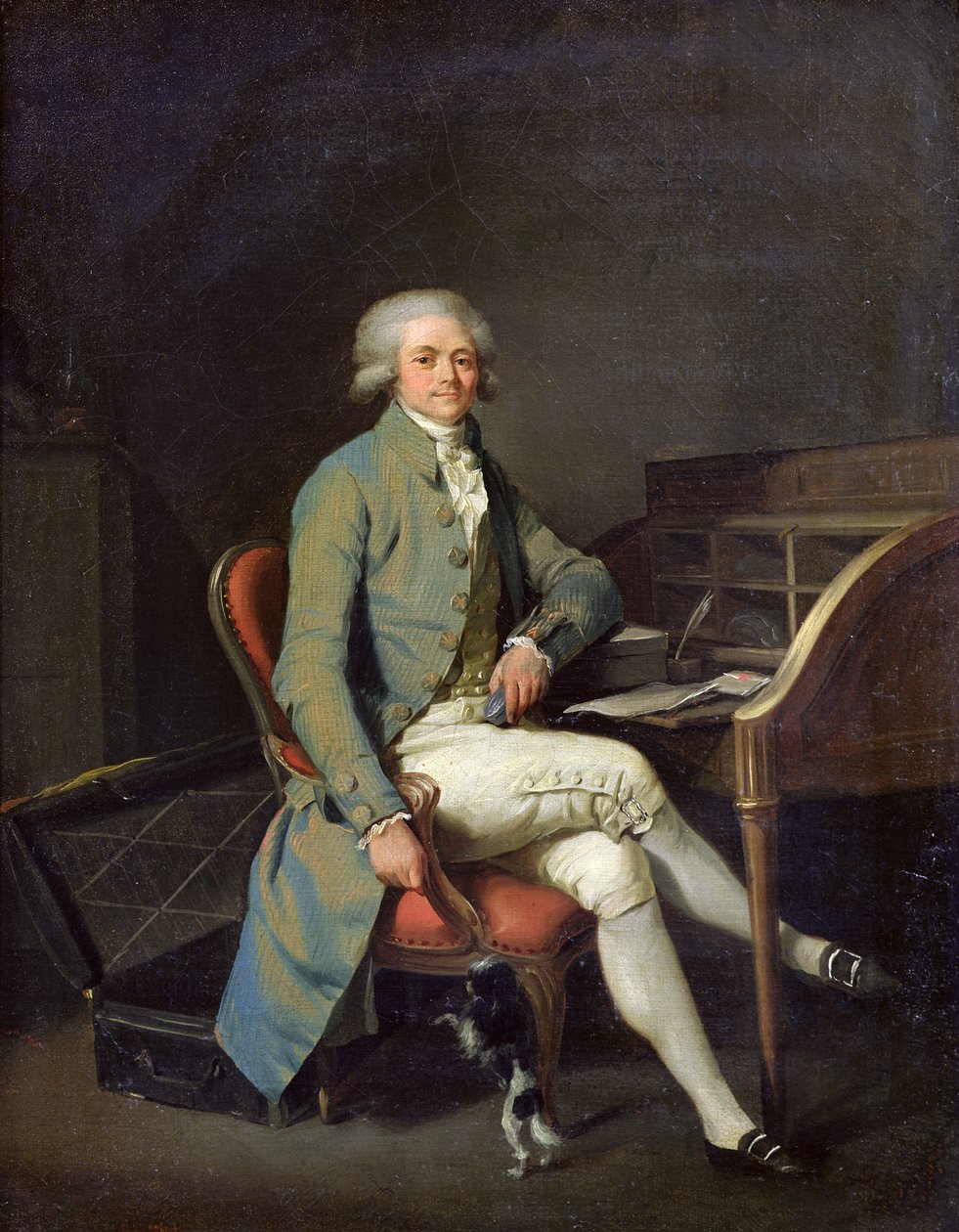 Maximilien de Robespierre (1758–94) av Louis Leopold Boilly