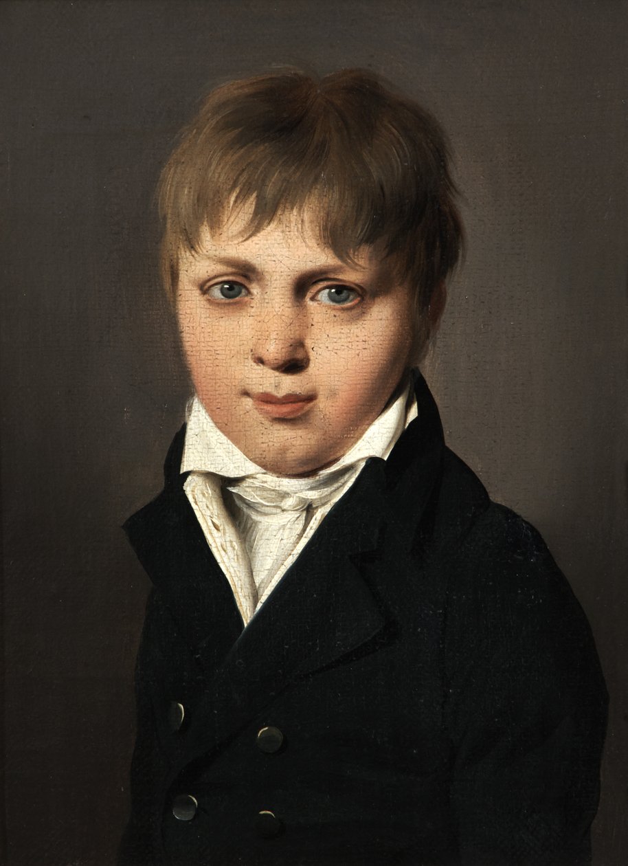 Portrett av François Touchard av Louis Leopold Boilly