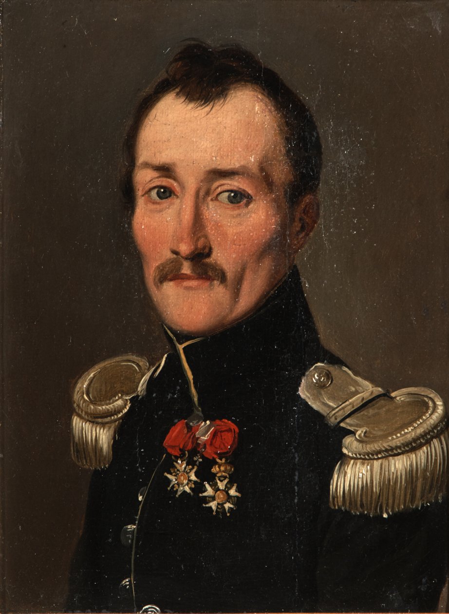 Portrett av Gaston de Banyuls de Montferre i uniform av Louis Leopold Boilly