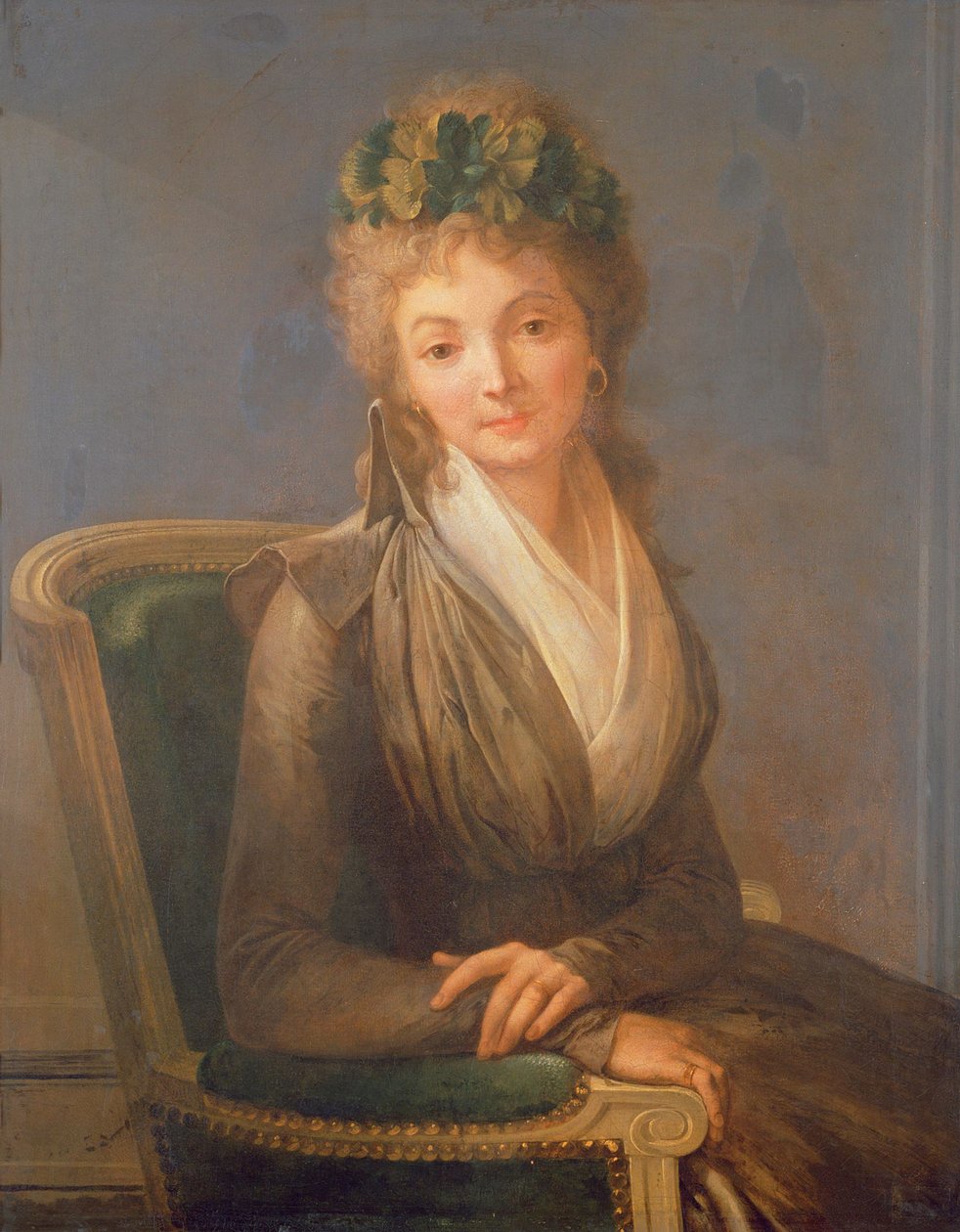 Portrett av Lucile Desmoulins, født Duplessis 1770-1794, 1794 av Louis Leopold Boilly