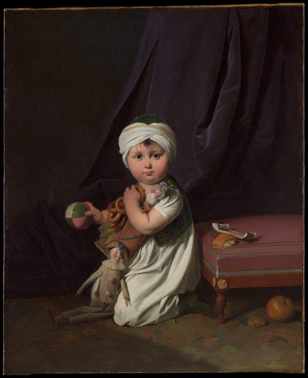 Portrett av en gutt av Louis Leopold Boilly
