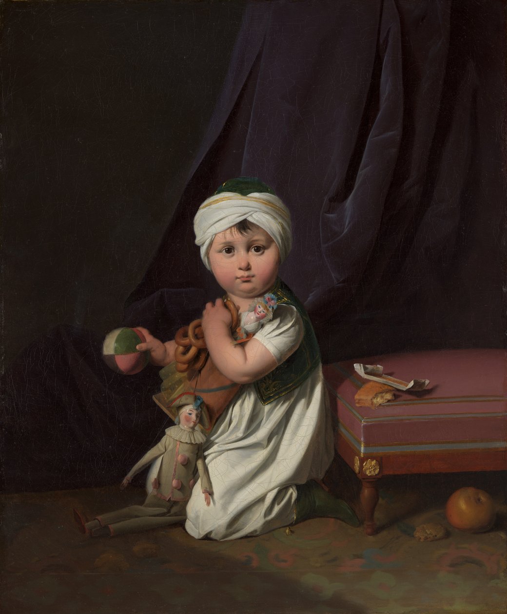 Portrett av en gutt, ca. 1805. av Louis Leopold Boilly