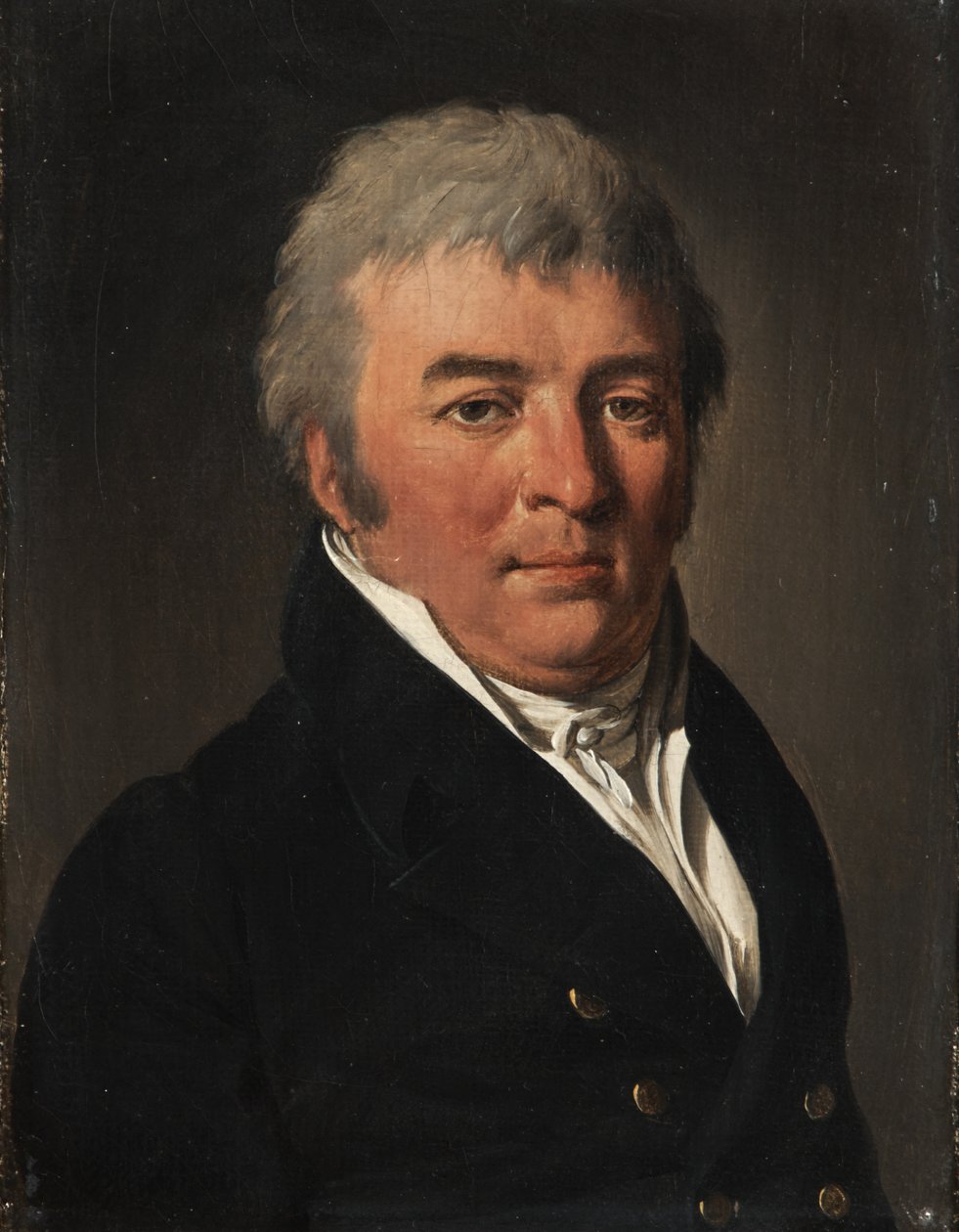 Portrett av en mann med kneppet jakke av Louis Leopold Boilly