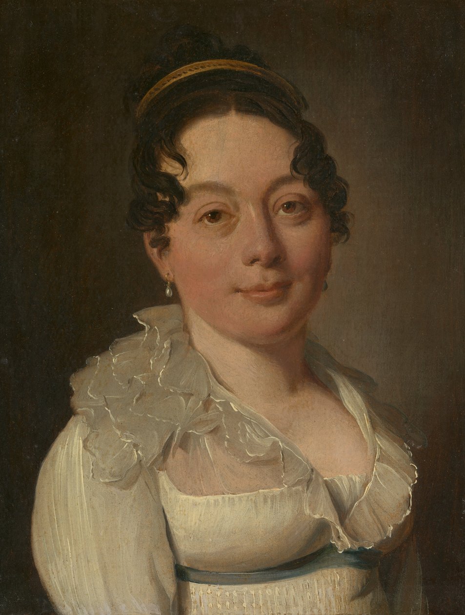 Portrett av en kvinne. av Louis Leopold Boilly