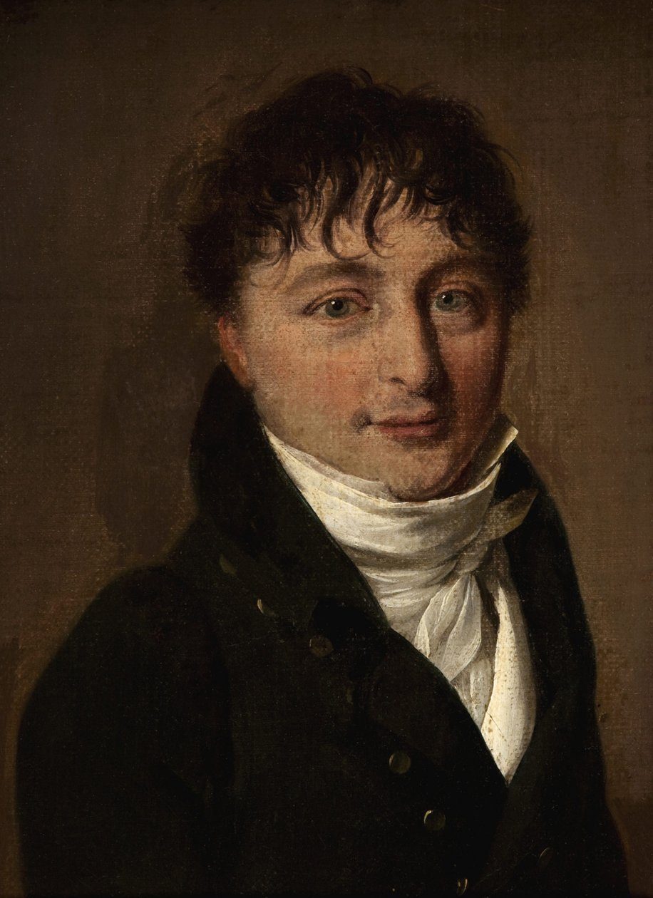 Portrett av komponisten Charles Gounod 1818-1893 av Louis Leopold Boilly