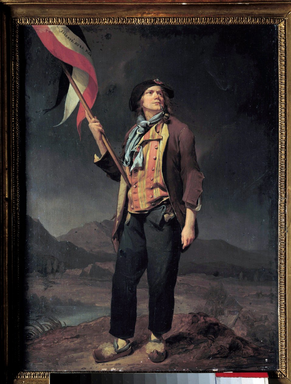 Portrett av sangeren Simon Chenard av Louis Leopold Boilly