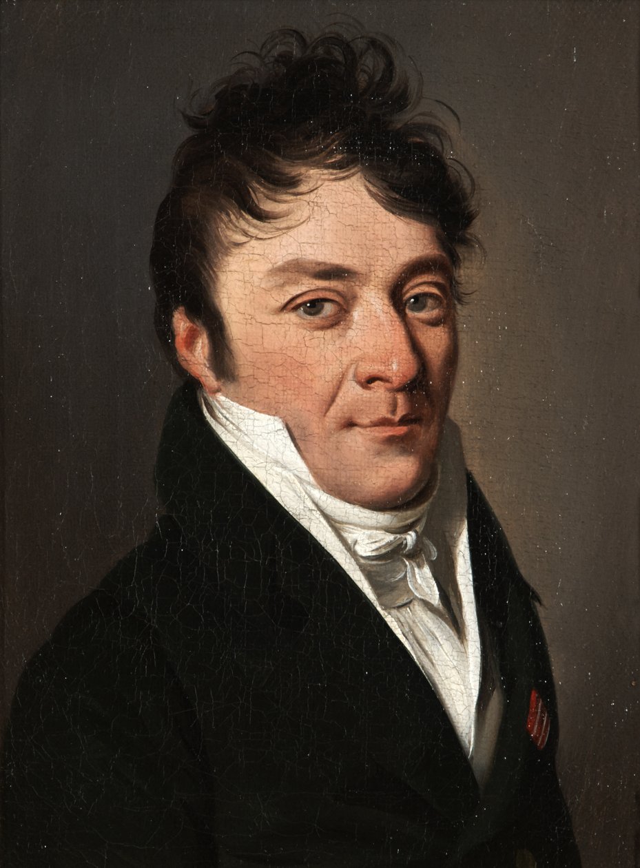 Antatt portrett av Constantin-Louis-Léon de Bouthillier-Chavigny av Louis Leopold Boilly