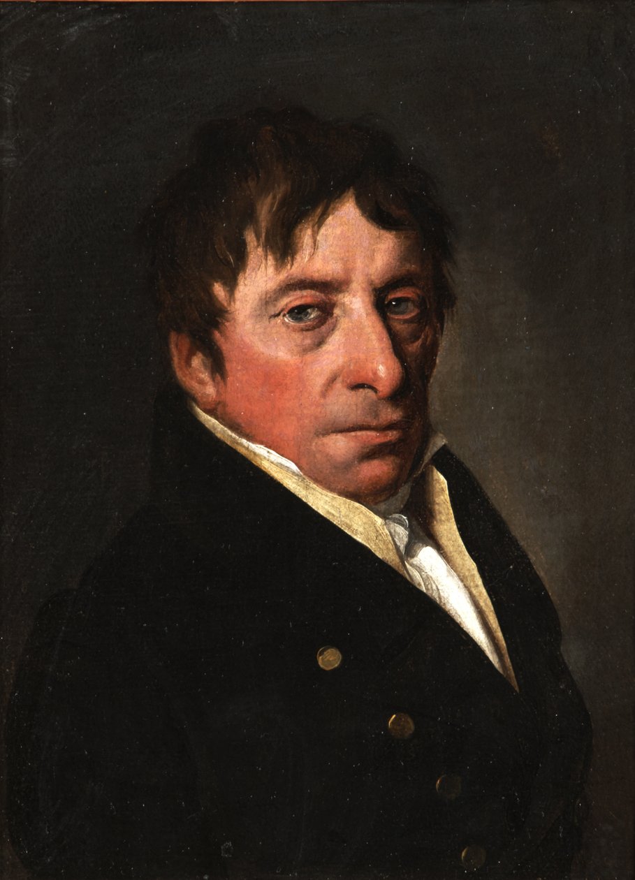 Antatt portrett av François-Pierre Gast av Louis Leopold Boilly