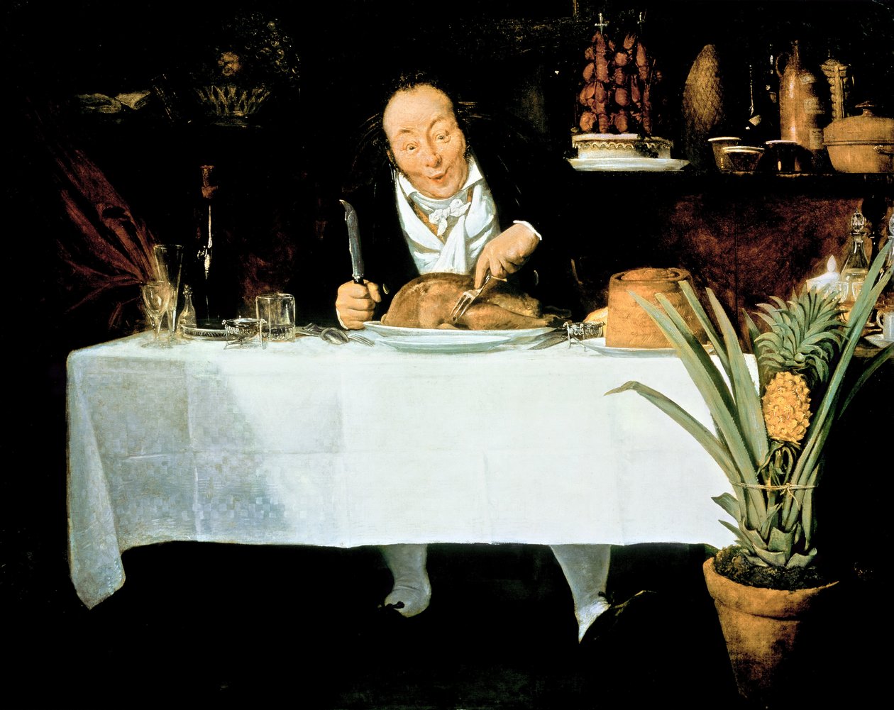 Gourmanden av Louis Leopold Boilly