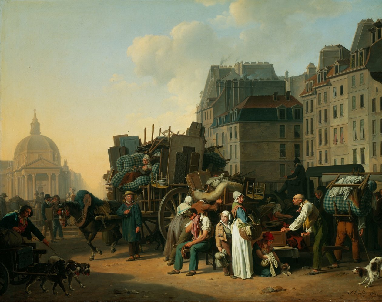 The Movings av Louis Leopold Boilly