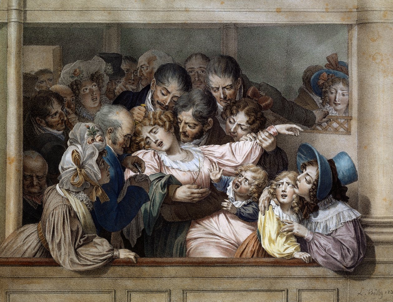 Effekten av melodrama av Louis Leopold Boilly