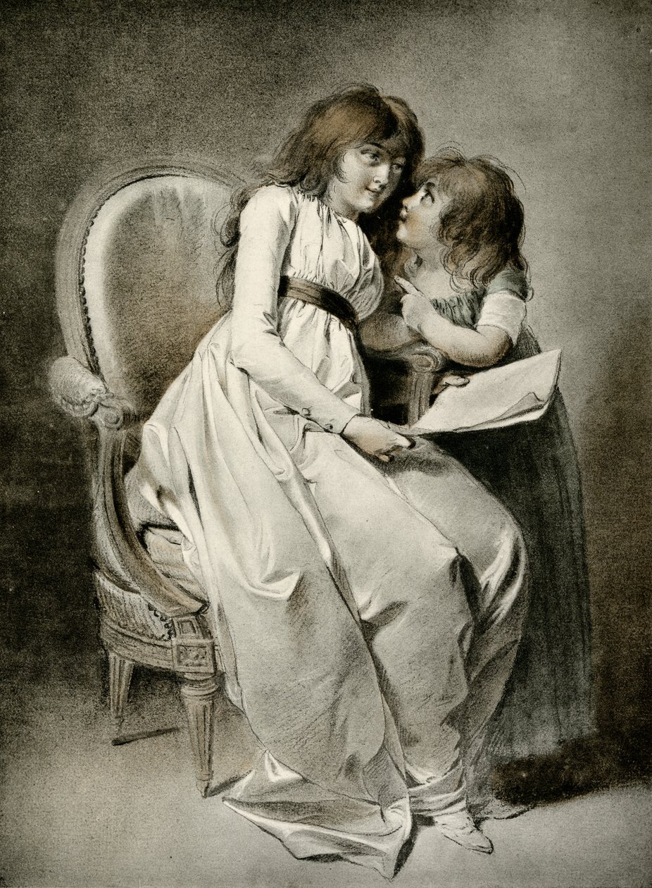 De to søstrene av Louis Leopold Boilly