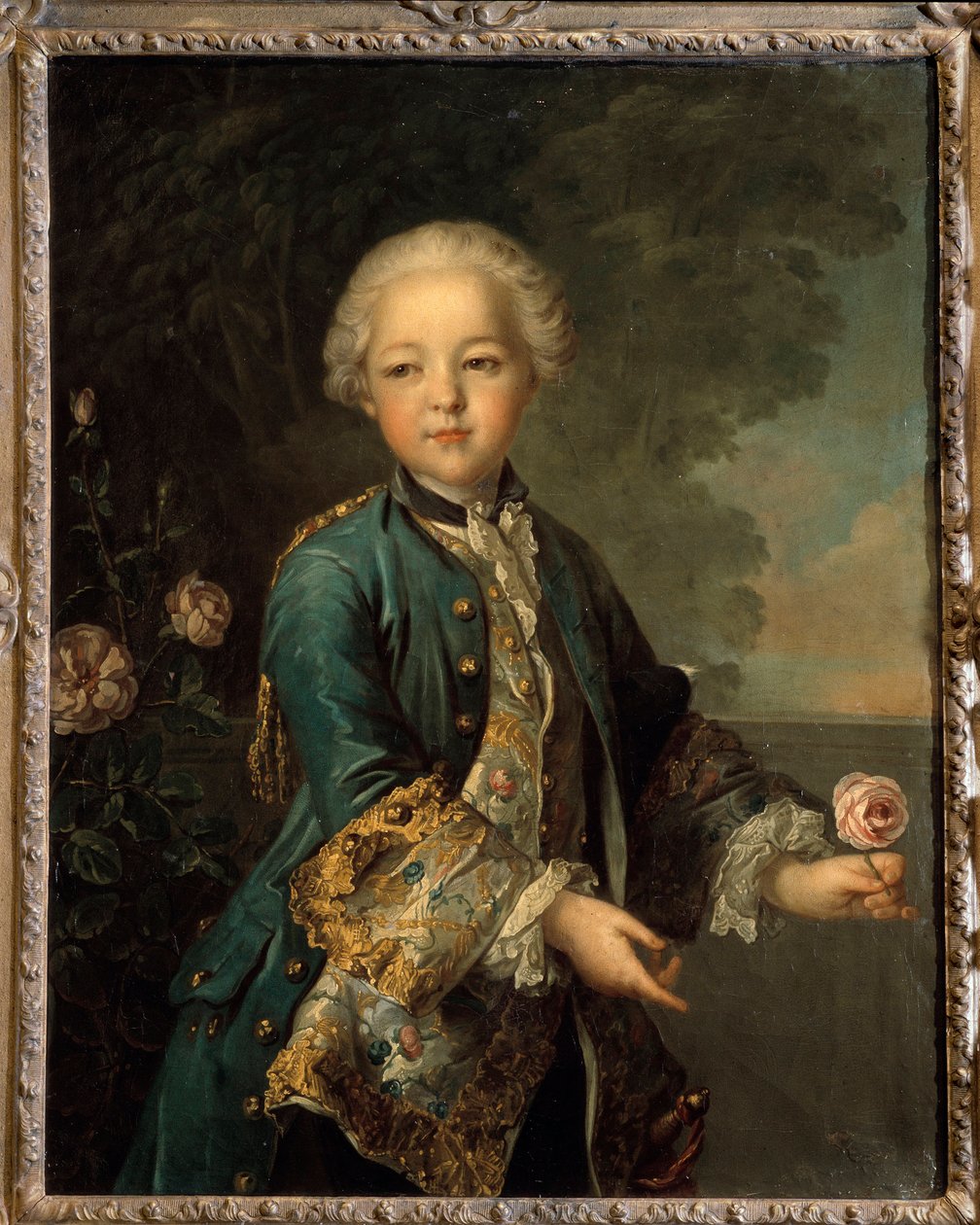 Portrett av Louis Philippe II Joseph hertug av Orleans kalt Philippe Egalite deretter hertug av Chartres (1747-1793) Maleri av Louis (1696-1772) Orleans. Museum of Fine Arts av Louis Tocqué